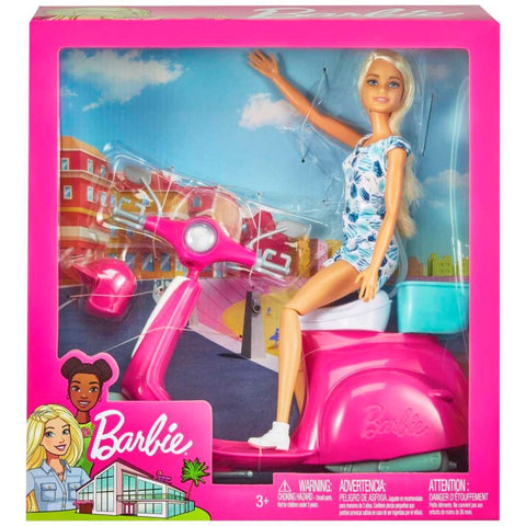 Barbie & Scooter Bike - Índigo72.com