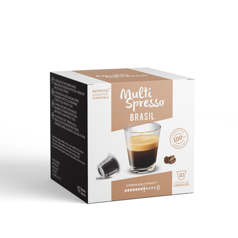 Cápsulas Compatible Nespresso Original Brasil (10 Cápsulas)