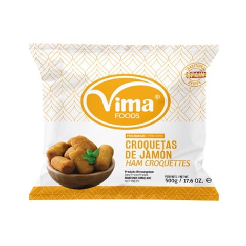 Croquetas Caseras Precocinadas Congelados Vima Foods 500 gr - Índigo72.com