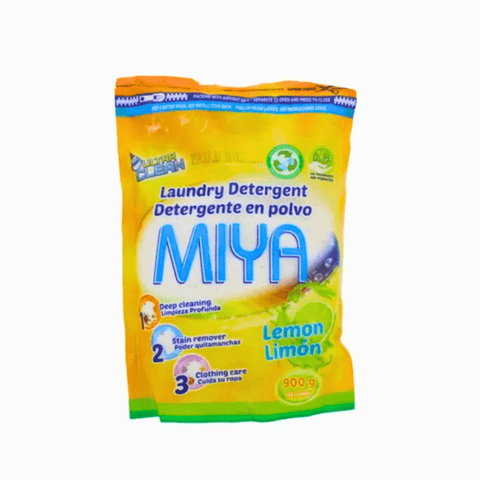 Detergente en polvo MIYA Limón (900 gr) - Índigo72.com