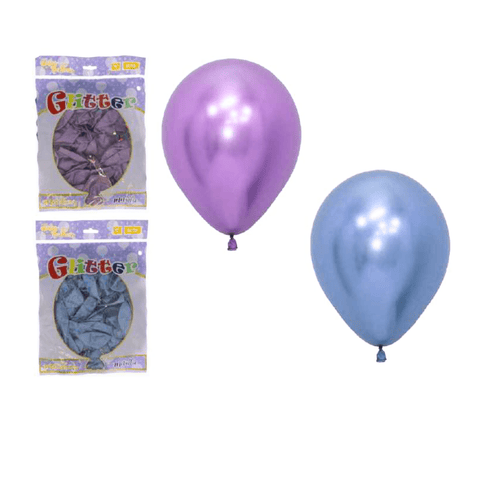 Globos Glitter Colores Metalizados 12" (paq. de 50 uni) - Índigo72.com