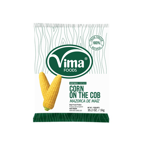 Maíz en Mazorca Congelado Vima Foods 1 Kg - Índigo72.com