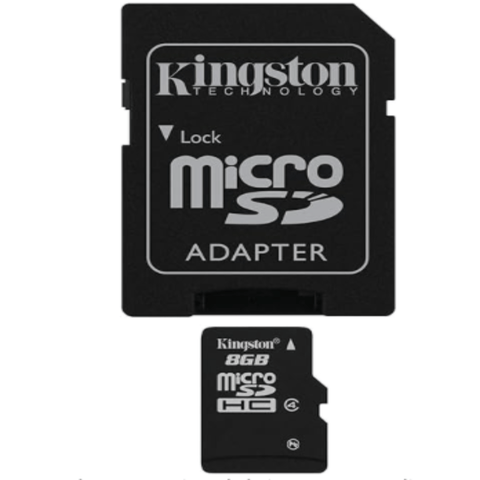 Memoria Micro SD HC Plus 8gb 100mb/s KINGSTON - Índigo72.com