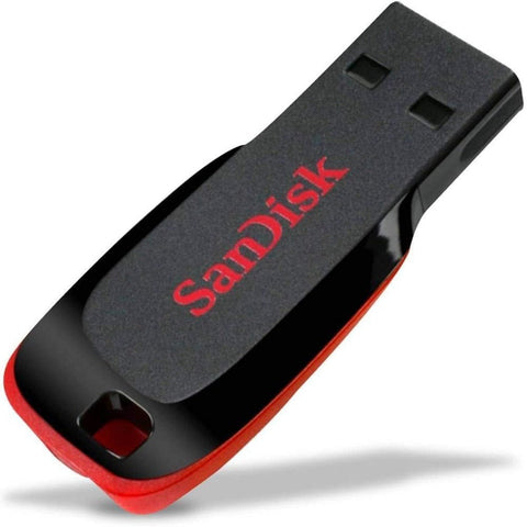 Pendrive 16GB SANDISK Cruzer Blade - Índigo72.com