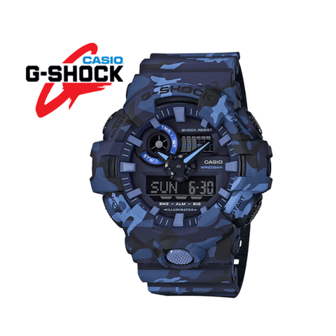 Reloj Comando G-Shock GA-700CM-2ADR Analógico Azul - Índigo72.com