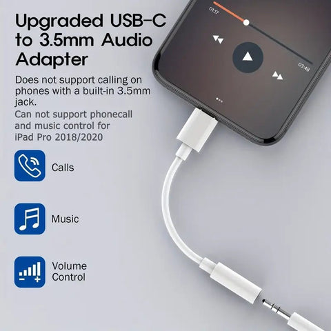 Adaptador Convertidor Usb C A 3.5mm - Indigo72.com