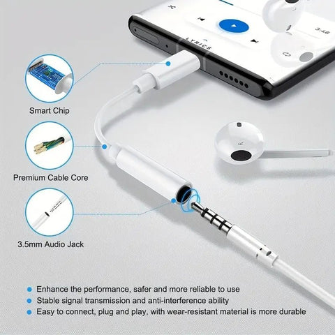 Adaptador Convertidor Usb C A 3.5mm - Indigo72.com