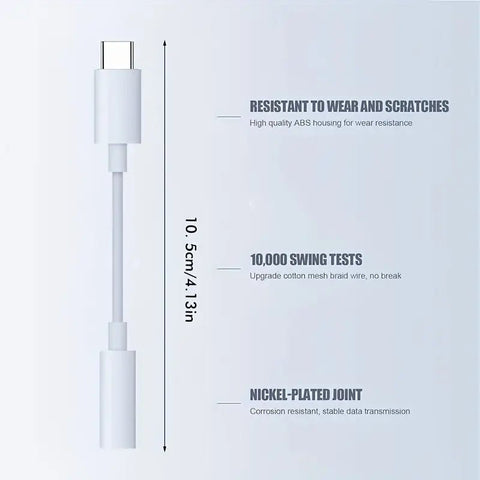 Adaptador Convertidor Usb C A 3.5mm - Indigo72.com