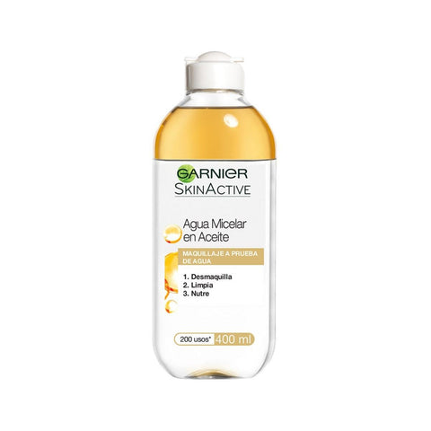 Agua Micelar en Aceite Desmaquillante GARNIER (400ml) - Índigo72.com