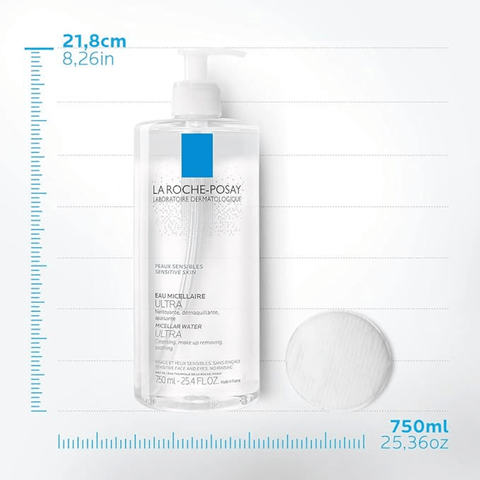 Agua Micelar Piel Sensible de La Roche-Posay 750 ml - Índigo72.com