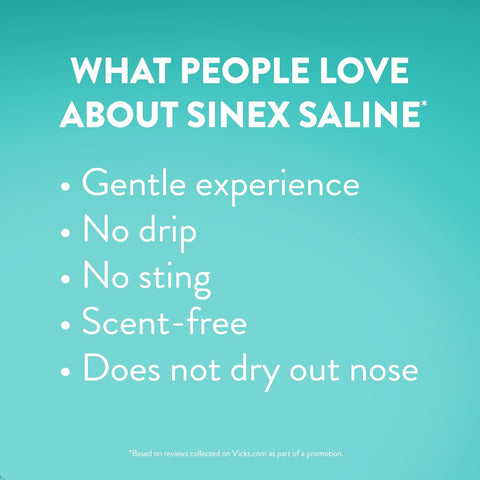 Agua Salina Vicks Sinex Saline Nasal Mist Agua Salina 142g - Indigo72.com