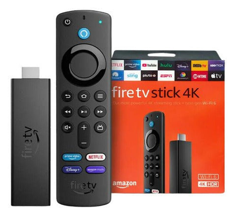 Amazon Fire Tv Stick 4k Wifi 6 Control Tv Netflix Hbo Y Más - Índigo72.com