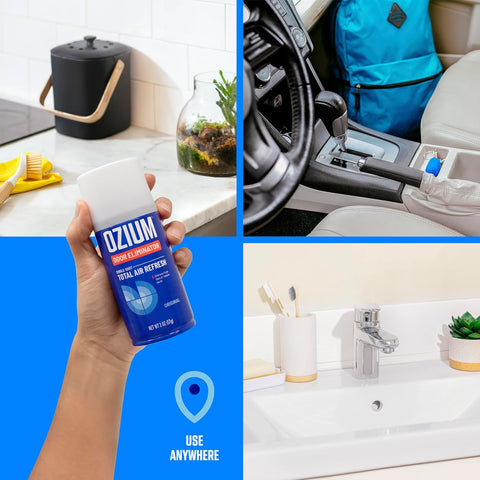Ambientador Carros Bomba de Olor Ozium 57g - Indigo72.com