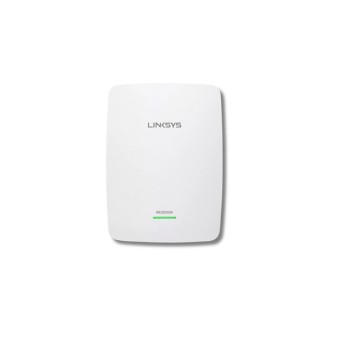 Amplificador De Señal Repetidor Linksys RE3000W N300 2,4Ghz WiFi Extender - Índigo72.com