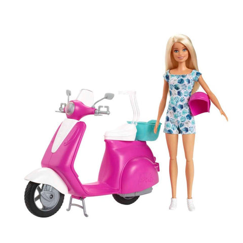 Barbie & Scooter Bike - Índigo72.com