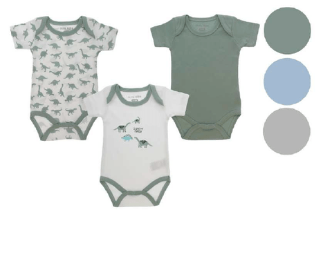 Body para Bebé Niño (Set 3 Piezas) - Índigo72.com