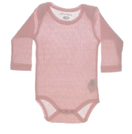 Body Unicolor para Bebé Niña, Manga Larga - Índigo72.com