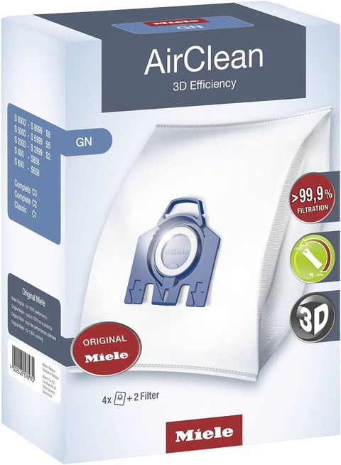 Bolsas para aspiradora MIELE AirClean 3D GN originales 10123210 - Índigo72.com