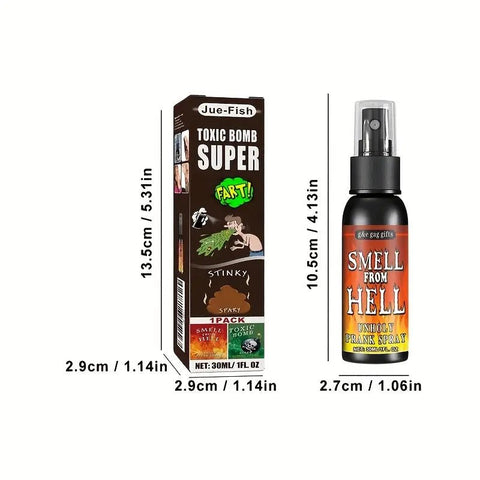 Broma Bomba De Olor Rociador Peo Líquido Spray 30ml - Indigo72.com