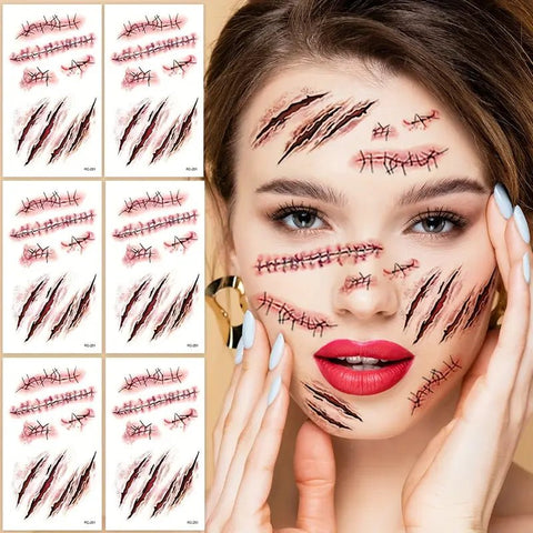 Broma Calcomanias Sticker Temporales de heridas - Indigo72.com