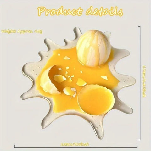 Broma de huevo roto divertido Soporte de teléfono - Indigo72.com