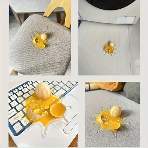 Broma de huevo roto divertido Soporte de teléfono - Indigo72.com