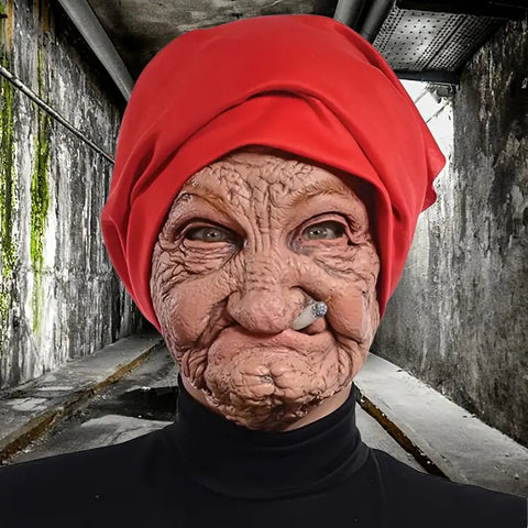 Broma Máscara de Anciano de Terror - Indigo72.com