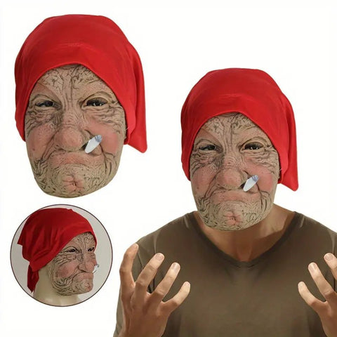 Broma Máscara de Anciano de Terror - Indigo72.com