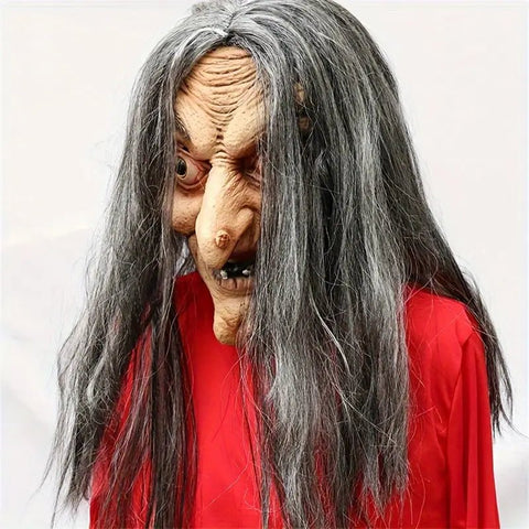 Broma Máscara de Bruja Clásica de Terror - Indigo72.com