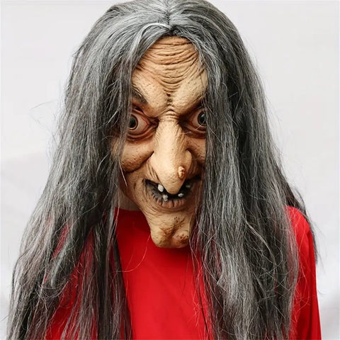 Broma Máscara de Bruja Clásica de Terror - Indigo72.com