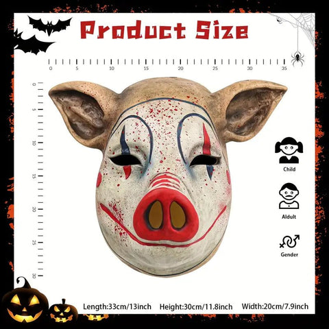 Broma Máscara de Cerdo de Terror - Indigo72.com