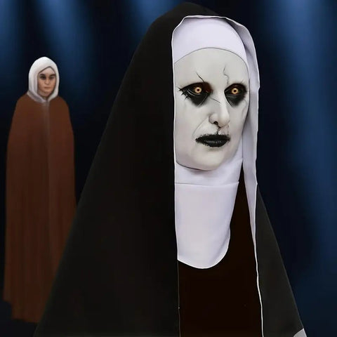 Broma Máscara de Monja Siniestra de Látex - Indigo72.com