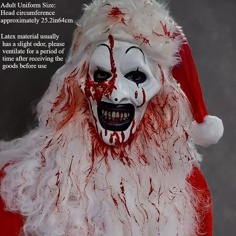 Broma Máscara de Payaso Funky con Sombrero - Indigo72.com