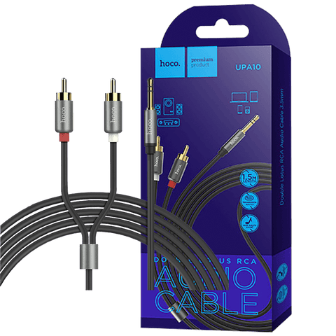 Cable Adaptador RCA a 3.5mm HocoUPA10 - Índigo72.com