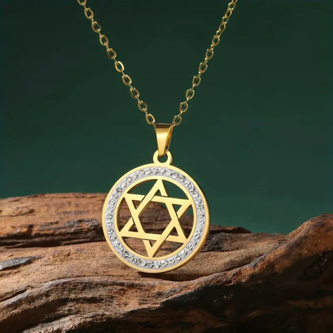 Cadena con Medalla del Magen David - Indigo72.com