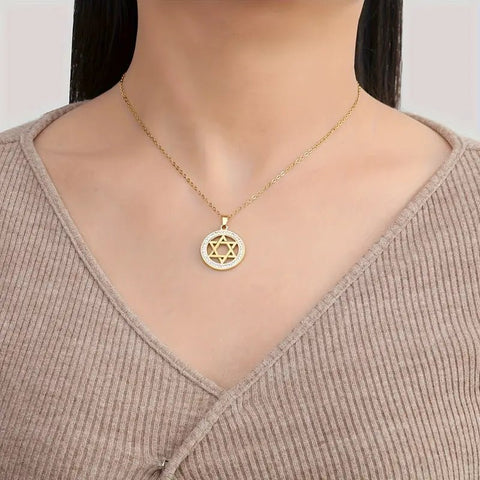 Cadena con Medalla del Magen David - Indigo72.com