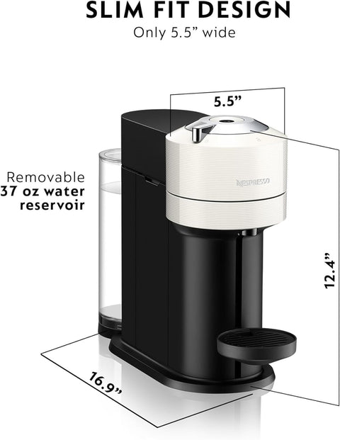 Cafetera Nespresso Vertuo Next Blanca - Índigo72.com