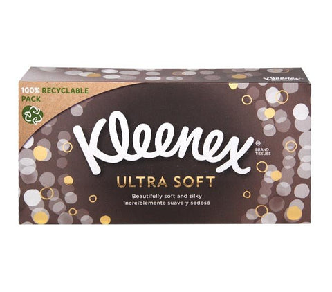 Caja De Pañuelos Kleenex Ultra Soft (64 Unidades) - Índigo72.com