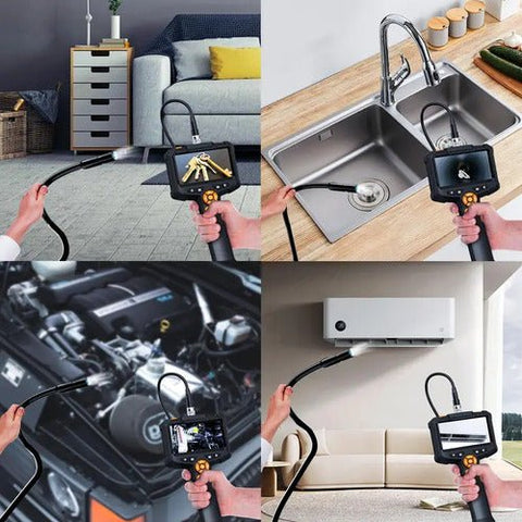 Cámara Endoscopio Industrial 8mm X 5 Mts Con Patalla 4.3pul - Indigo72.com