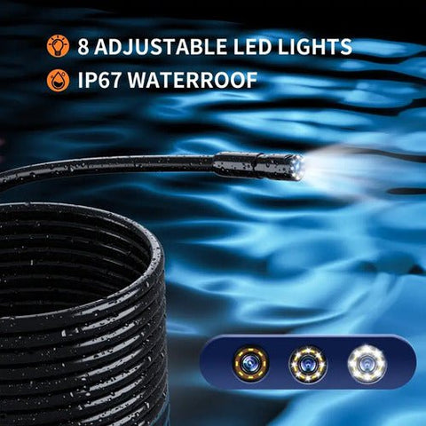 Cámara Endoscopio Industrial 8mm X 5 Mts Con Patalla 4.3pul - Indigo72.com