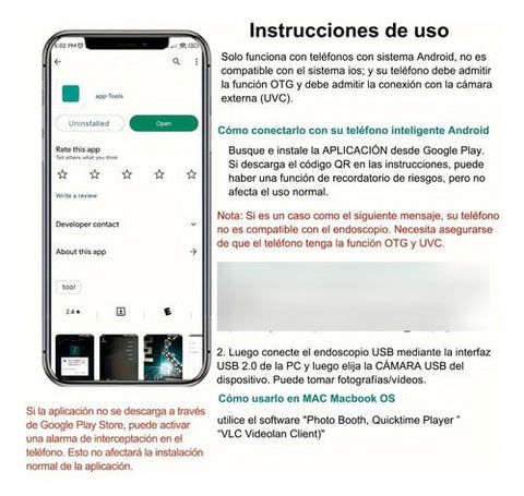 Cámara Endoscopio Tipo C Usb Para Android Y Pc - Indigo72.com