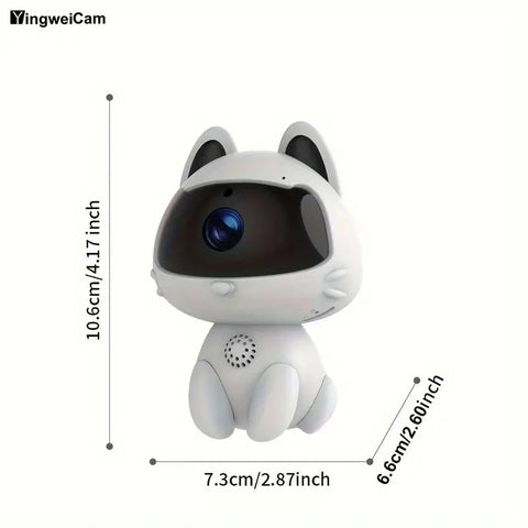 Cámara Seguridad Wifi Gatico Blanco - Indigo72.com