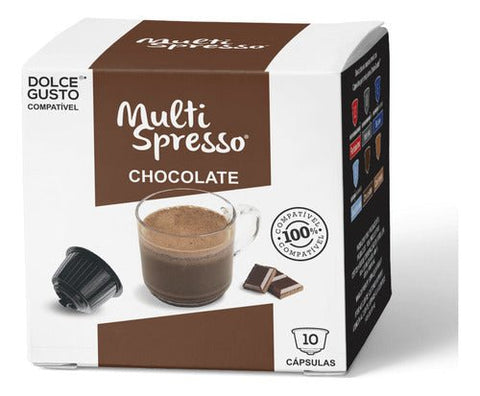 Cápsulas Compatible Dolce Gusto Chocolate (10 Cápsulas) - Índigo72.com