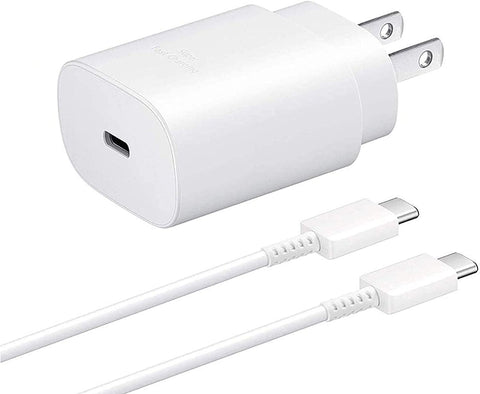 Cargador Rápido Samsung USB - C a USB - C 25w con Cable - Índigo72.com