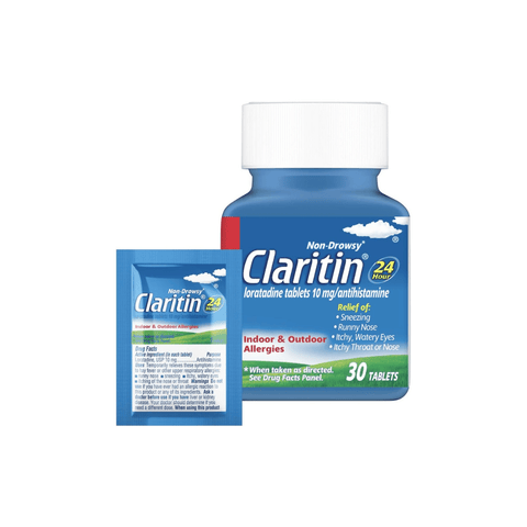 Claritin Antialérgico 24 horas Loratadina 10mg 30 Tabletas - Índigo72.com