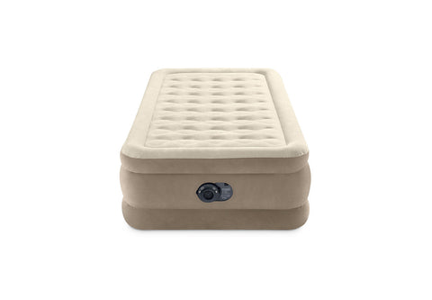 Colchón Autoinflable Intex Twin Dura - Beam Deluxe Ultra Plush Air Mattress 18" - Indigo72.com