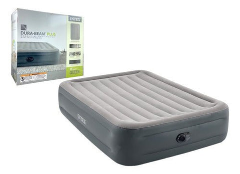 Colchón Inflable Intex Queen Bomba Eléctrica 152x203x46cm - Indigo72.com