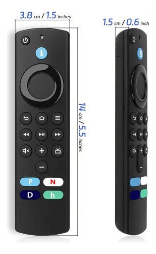 Control Remoto Para Amazon Fire Tv Con Control De Voz Alexa - Indigo72.com