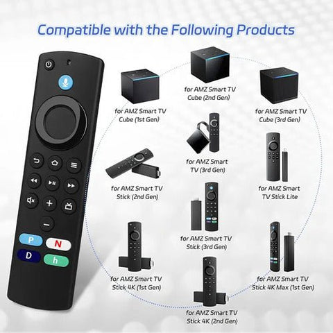 Control Remoto Para Amazon Fire Tv Con Control De Voz Alexa - Indigo72.com
