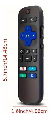 Control Remoto Para Tv Roku 2024 Infrarojo - Indigo72.com